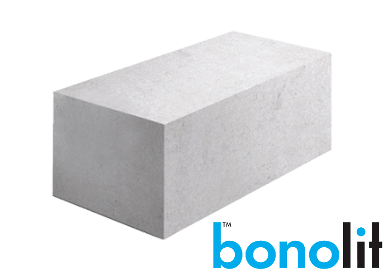 Газобетон Bonolit D400 600х200х250 мм фото 0