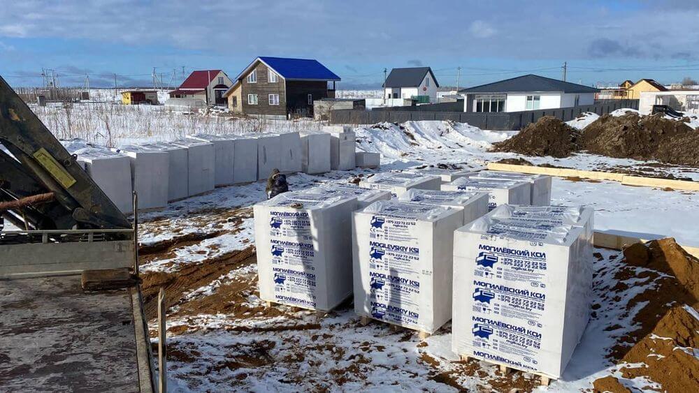 Газобетон Могилевский КСИ D400 625х100х250 мм фото 1