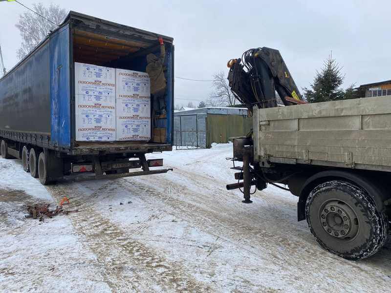 Газобетон Могилевский Газосиликат D500 600х250х250 мм фото 2