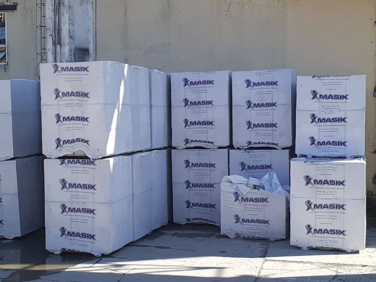 Газобетон Masix D600 625х300х200 мм фото 8
