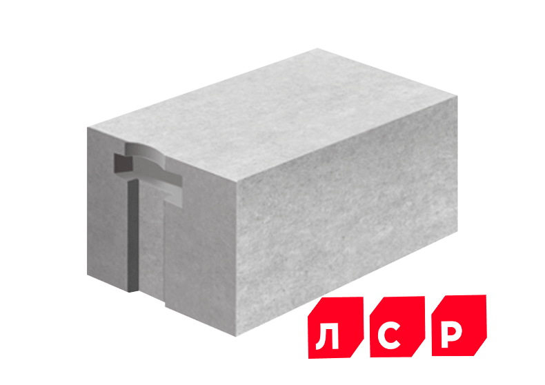 Газобетон ЛСР Сертолово D400 250х250х625 мм